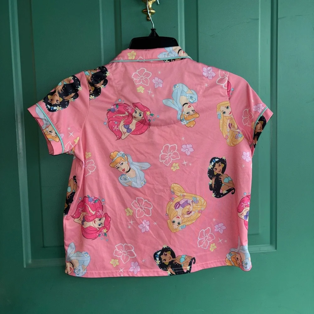 Disney large 10/12 princess Pink Character Pajama Set